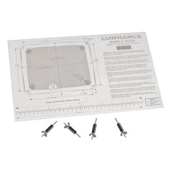 Lowrance Elite/Mark Flush Mount Kit 5" FM-ME5 [000-10028-001]