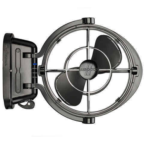 Caframo Sirocco II 3-Speed 7" Gimbal Fan - Black - 12-24V [7010CABBX]