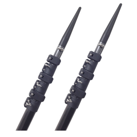 Lee's 16' Telescopic Carbon Fiber Outrigger Poles Sleeved f/TACO Bases [TC3916-9002]