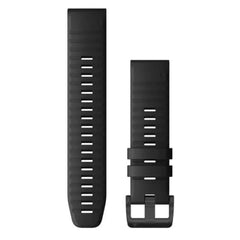 Garmin QuickFit 22 Watch Band - Black Silicone [010-12863-00]