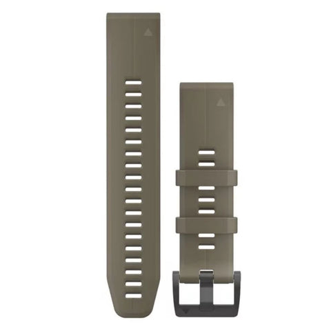 Garmin QuickFit 22 Watch Band - Coyote Tan Silicone [010-12740-05]