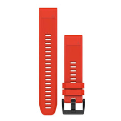 Garmin QuickFit 22 Watch Band - Flame Red Silicone [010-12496-03]