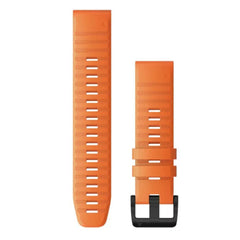 Garmin QuickFit 22 Watch Band - Ember Orange Silicone [010-12863-01]