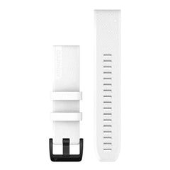 Garmin QuickFit 22 Watch Band - White w/Black Stainless HDW [010-12901-01]