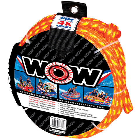 WOW Watersports 4K- 60 Tow Rope [11-3010]