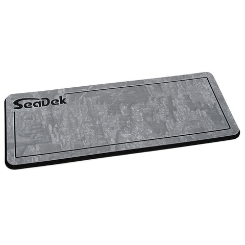 SeaDek 14" x 36" 20mm Dual Density Small Helm Pad Storm Gray/Black Realtree Timber Pinline Smooth - 355.6mm x 914mm x 20mm [39046-85512]