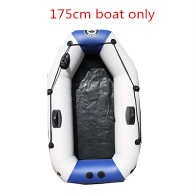 175cm PVC Boat Wear-resistant 2-Person Inflatables Kayak Fishing Boat –  Inflatable Boats Sales