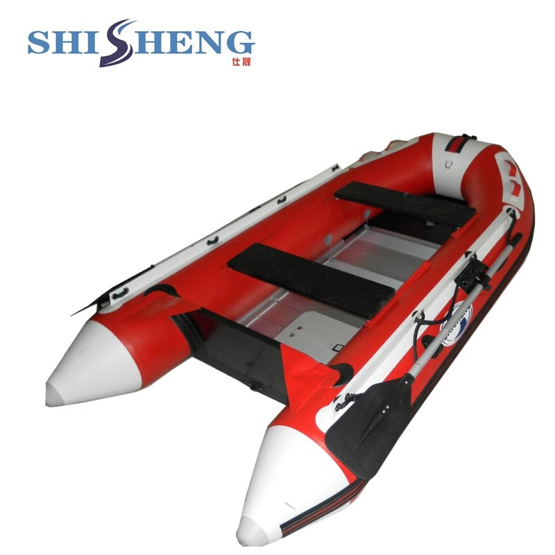 New design boat inflatable PVC coated fabric inflatable Motor boat fishing  boat at Rs 30000 in Delhi
